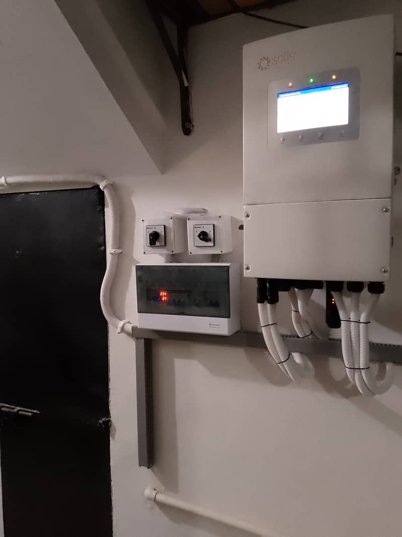 Solar system instalation/solar elevatd structure/solar complete wiring 0