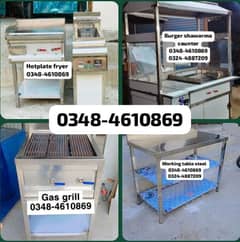 chips burger shawarma piza fries hotplate gril fryer food counter sale