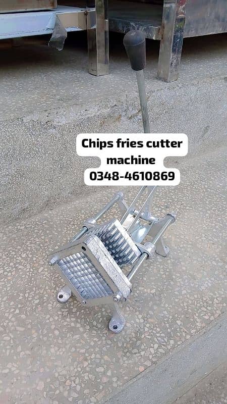 chips burger shawarma piza fries hotplate gril fryer food counter sale 9