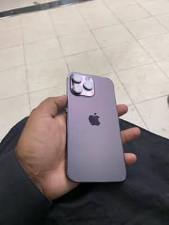 iPhone 14 pro max deep purple jv