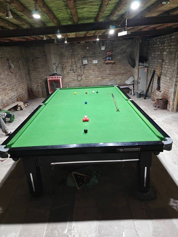 6 by 12 full size snooker table 0