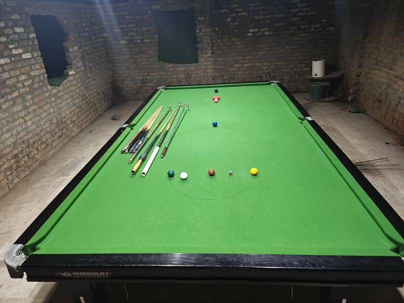 6 by 12 full size snooker table 3