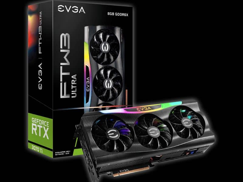 EVGA FTW3 ULTRA RTX 3070TI 0