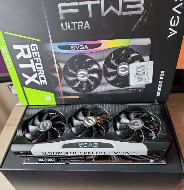 EVGA FTW3 ULTRA RTX 3070TI 1