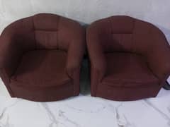 sofa set maroon color