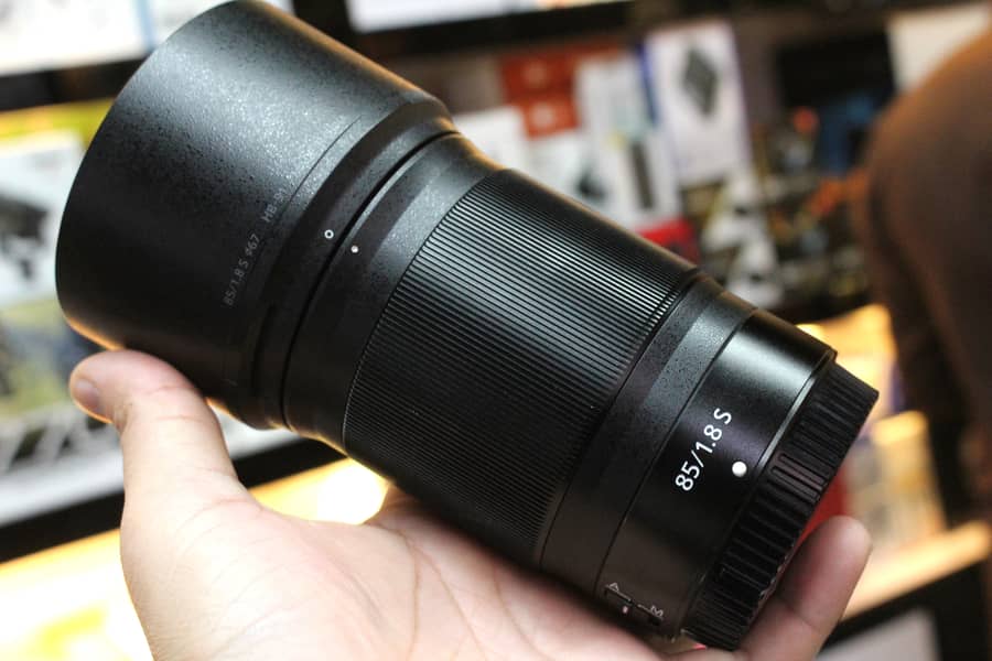 Nikon 85mm 1.8S Lens 1