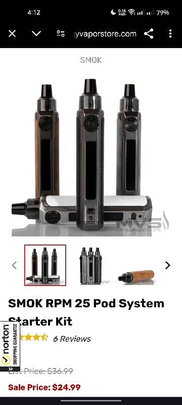 Smok RPM 25W Kit ICE BLZZARD MAGIC CUTE 3