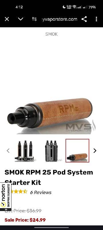 Smok RPM 25W Kit ICE BLZZARD MAGIC CUTE 4