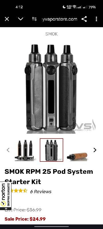 Smok RPM 25W Kit ICE BLZZARD MAGIC CUTE 5