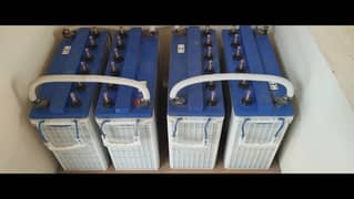 4 AGS 140Ah Tubular Batteries for Sale