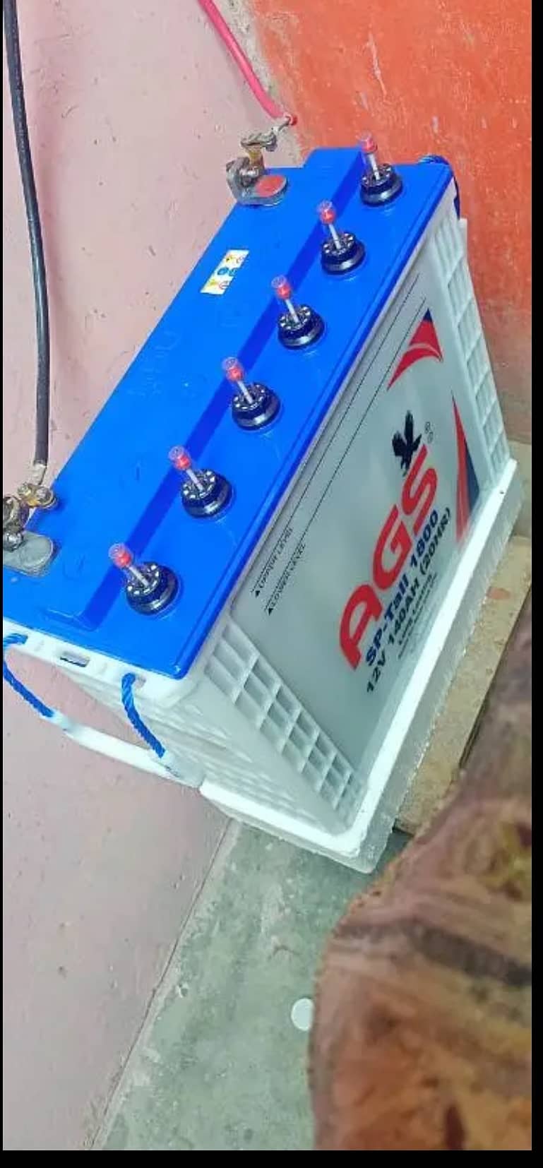 4 AGS 140Ah Tubular Batteries for Sale 1