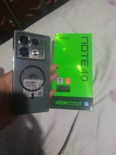 infnix note 40 just open box