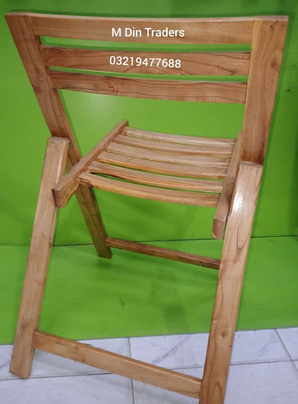 folding chairs/ wood chair/ out door chair / namaz chair is 1