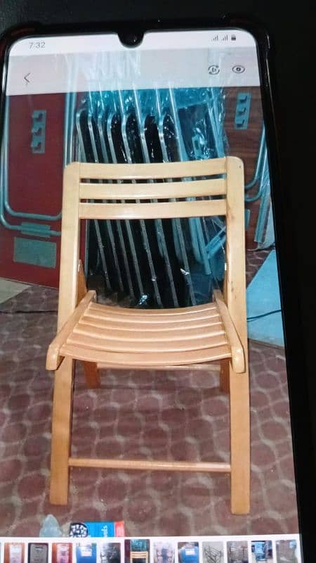 folding chairs/ wood chair/ out door chair / namaz chair is 5