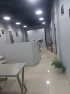 Blue area office 700 square feet Besment fazle haq road