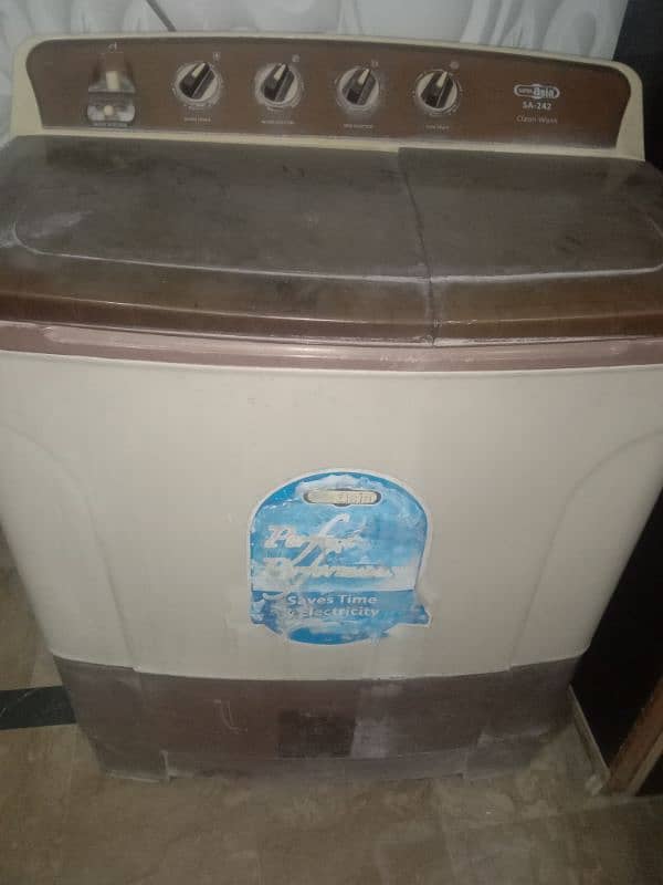 super Asia dual tub totally genuine perfectly working 03008125456 4