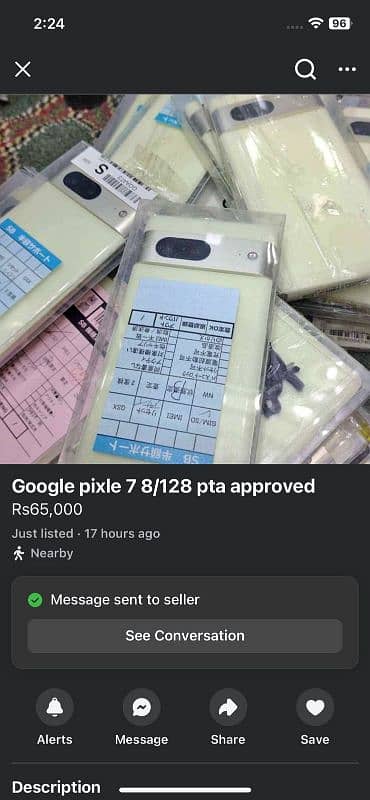 phone/google pixel/GOOGLE PIXEL 7 | 8/128/PTA APPROVED 1