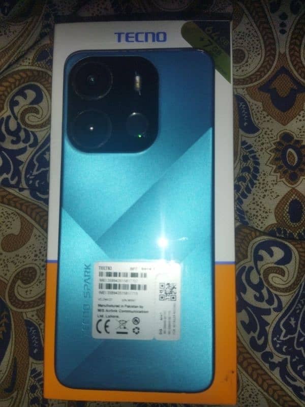 spark go 2023 4+3 64 gb mobile or box 03132424709 2