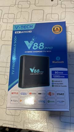 Hybrid Android Tv box V88 pro