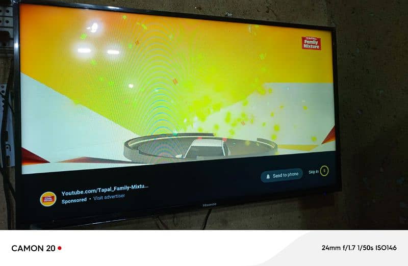 Hisense 43" Android semart LED 4