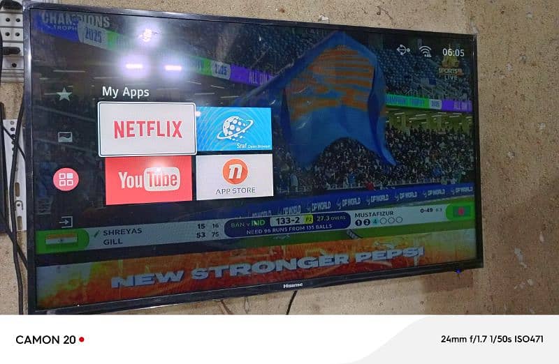 Hisense 43" Android semart LED 7