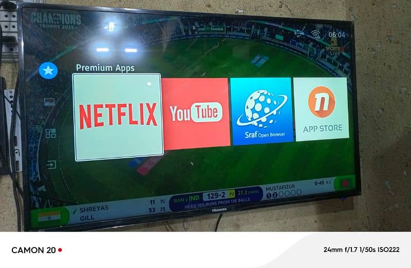 Hisense 43" Android semart LED 10