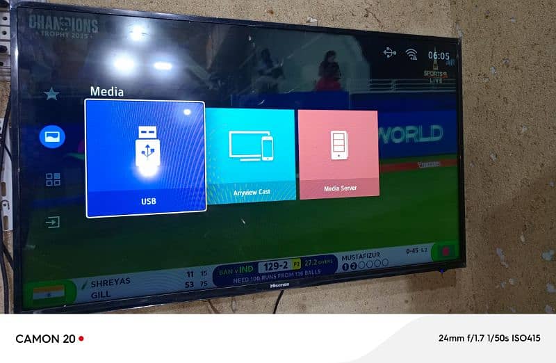 Hisense 43" Android semart LED 12