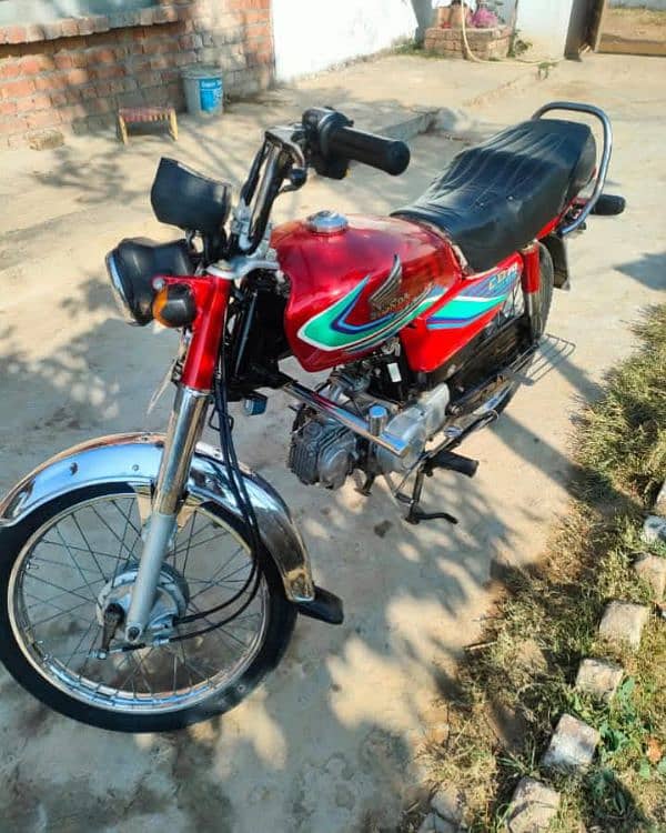 Honda Cd70cc Model 2017 All file Clear for sale03424927340 1