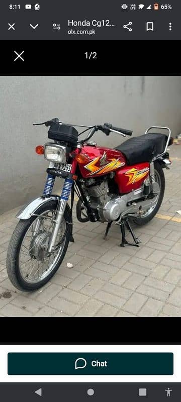 Honda Cg125 All file Clear Model 2021 for sale03707391461 0