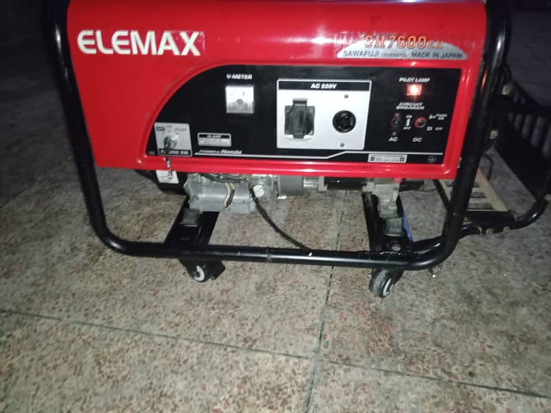 6 KVA Elemax Japani generator available in Peshawar 03329369511 3