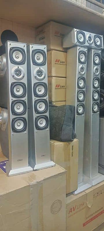 AV LINK SPEAKERS 5.1 HOME THEATRE HIFI 2