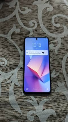 redmi note 9s 6/128  full lush condition lady used mobile