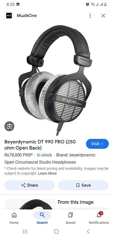 dt. 990. pro Studio headphone 1