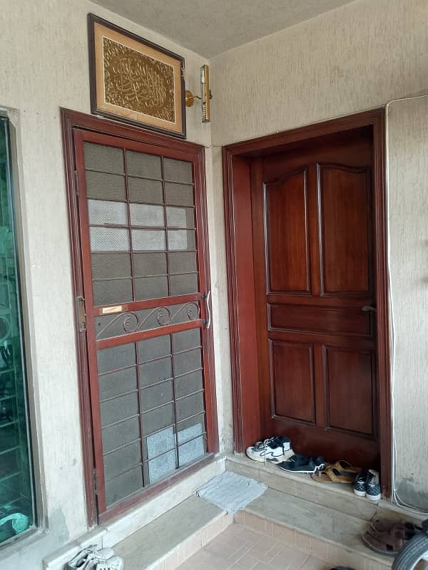 Double Storey 4 Marla Facing Park House For sale In Khayaban-e-Amin - Block E Lahore 1