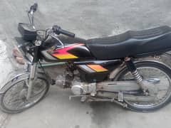 Crown bike 2014 model ha condition 10/10 ha engine