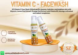 Face wash|SZ Vitamin C Face Wash (100ml)