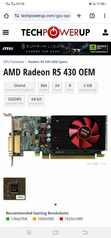 AMD R5 430 2GB DDR5 best for 720p gaming PUBG 90fps GTA v 1