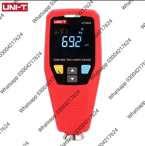 UNI-T UT343A Digital Paint Tester Car Coating Thickness Gauge Film La 3