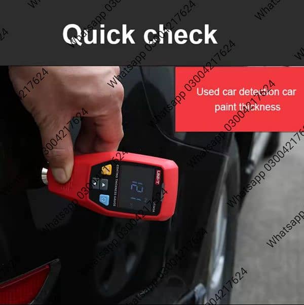 UNI-T UT343A Digital Paint Tester Car Coating Thickness Gauge Film La 5