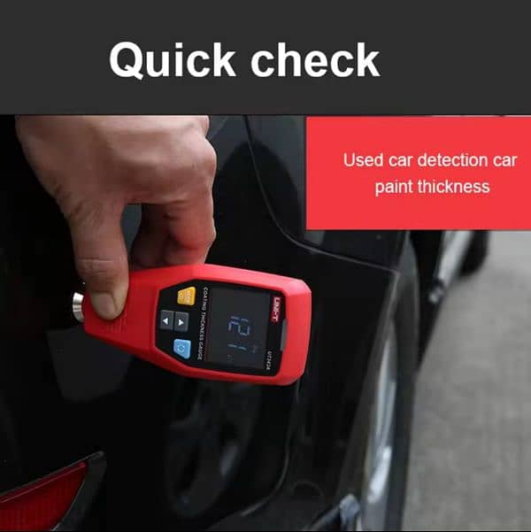 UNI-T UT343A Digital Paint Tester Car Coating Thickness Gauge Film La 7