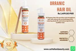 Hair oil |SZ Organic Hair Oil