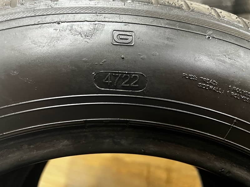 195-65-15 BG thunder max 2022 used 1 tyre with 1 punture only 5