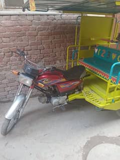 United 100cc Qingchi Rikshaw Self Made Body In Good Condition for Sale