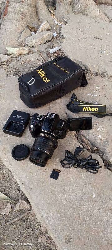 Dslr D5200 Nikon camera   Lanz 18.55mmVR Atuo Nikon 6