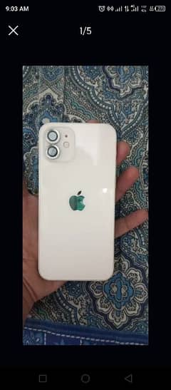 iphone 12 non pta white color with charger