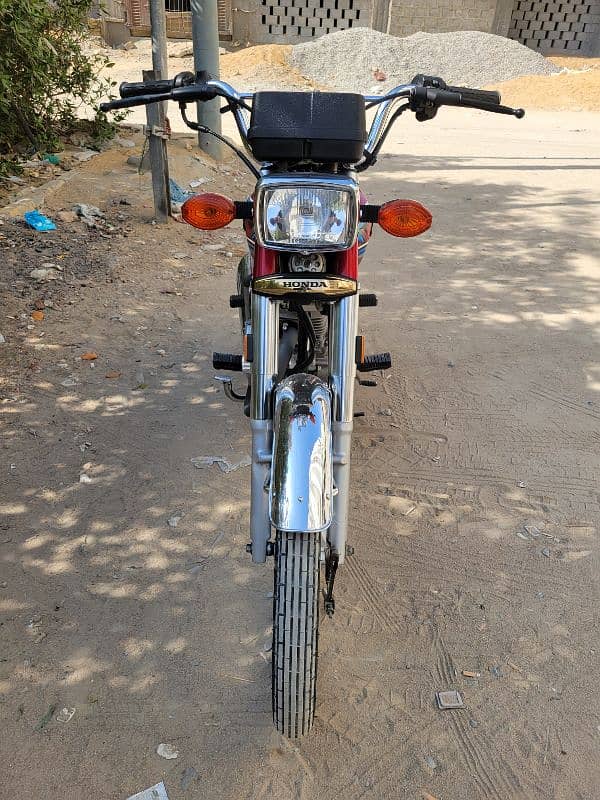 Honda CG-125cc _ Model -2024 Karachi Registerd 1st owner 4