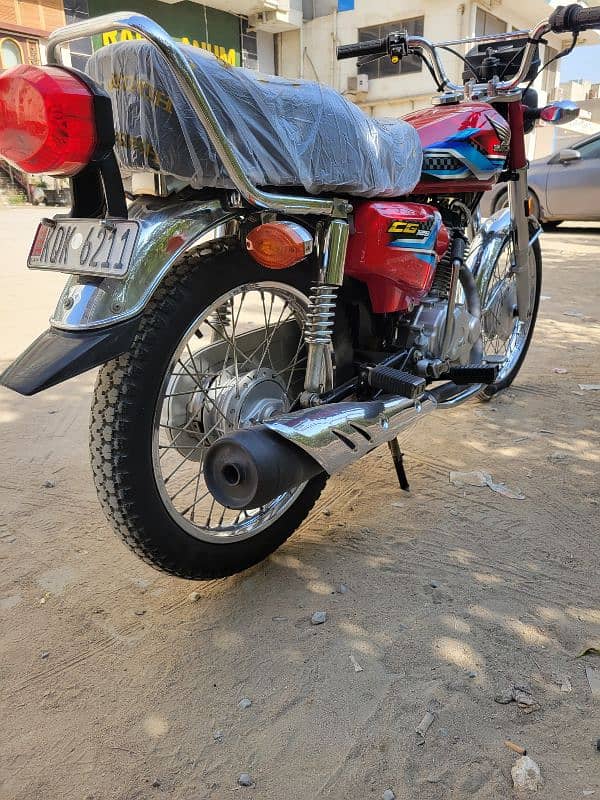 Honda CG-125cc _ Model -2024 Karachi Registerd 1st owner 7