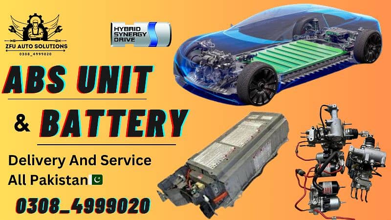 ABS and Battery Toyota Hybrid Aqua prius voxy noah axio cammery 0