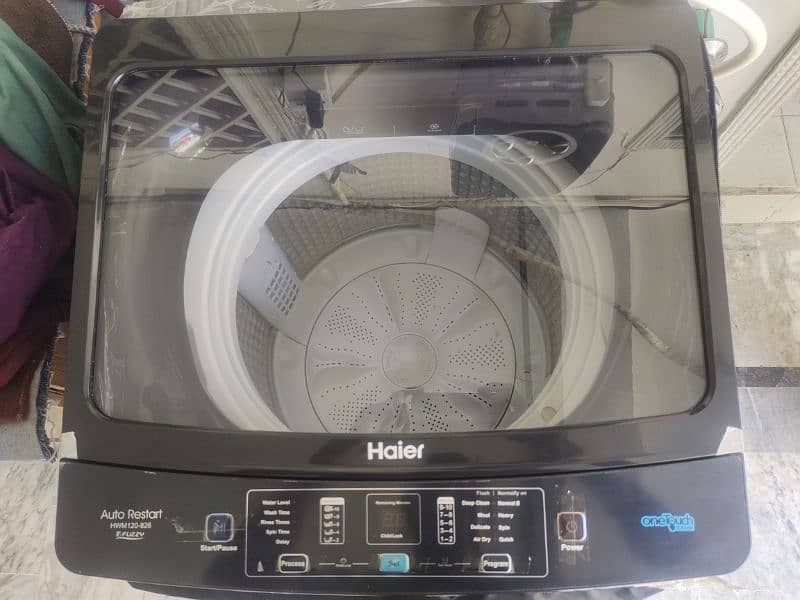 haier automatic  washing  machine 0