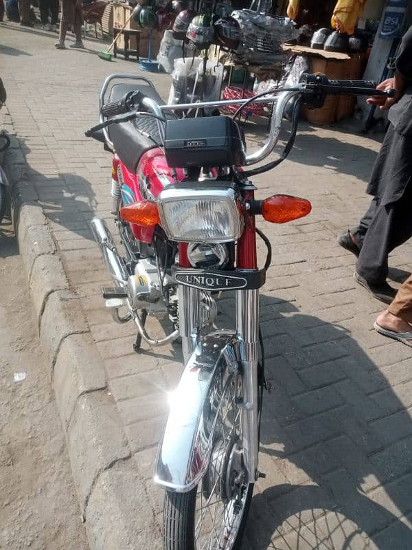 I sell my bike unique 2016 model mardan register 6